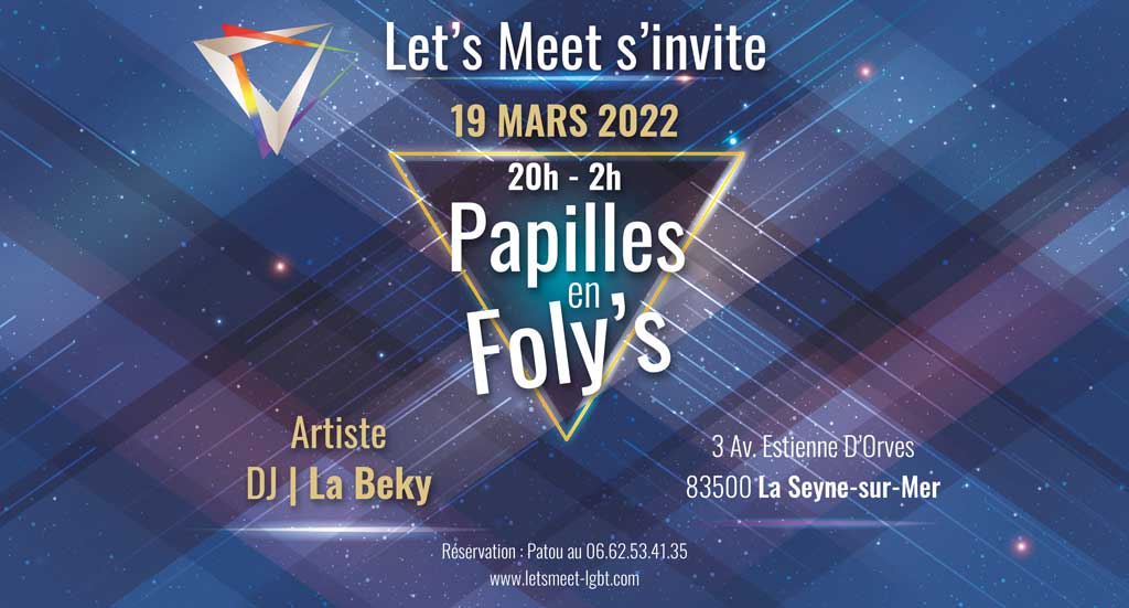 Let's Meet Chez Papilles en Foly's